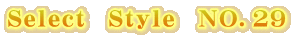 Ｓｅｌｅｃｔ　Ｓｔｙｌｅ　ＮＯ．２９
